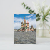 Carte Postale Moscou, cathédrale Saint-Basile (Debout devant)