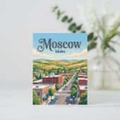 Carte Postale Moscou Idaho (Debout devant)
