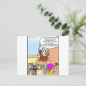 Carte Postale Moses & Les Dix Suggestions Drôle Cadeaux & Tee -  (Debout devant)