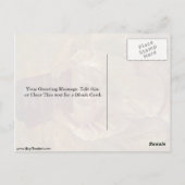 Carte Postale Moses Par Rembrandt Harmenszoon Van Rijn (Dos)