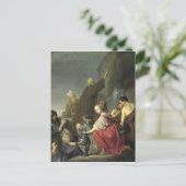 Carte Postale Moses Striking Water du Rocher (Debout devant)