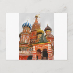 Carte Postale Moskva