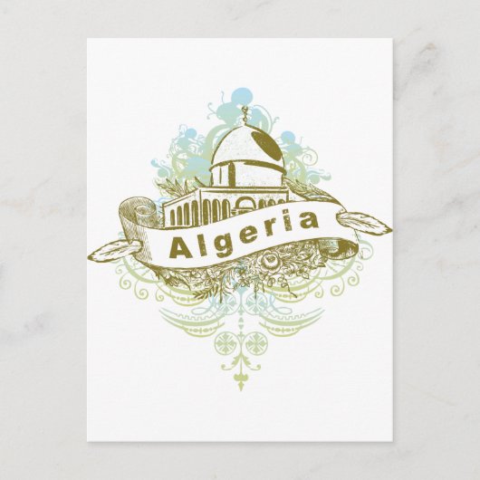 Carte Postale Mosquée Algérie (Devant)