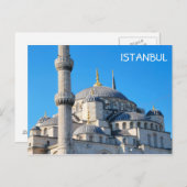 Carte Postale Mosquée Bleue (Devant / Derrière)