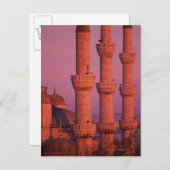 Carte Postale Mosquée Bleue (Devant / Derrière)