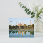 Carte Postale Mosquée Bleue à Dawn (Debout devant)