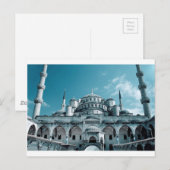 Carte Postale Mosquée Bleue à Istanbul (Devant / Derrière)