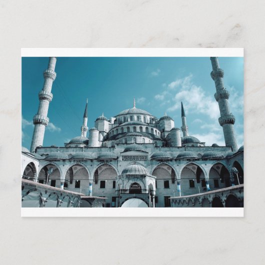 Carte Postale Mosquée Bleue à Istanbul (Devant)