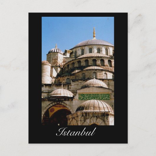 Carte Postale mosquée bleue istanbul (Devant)