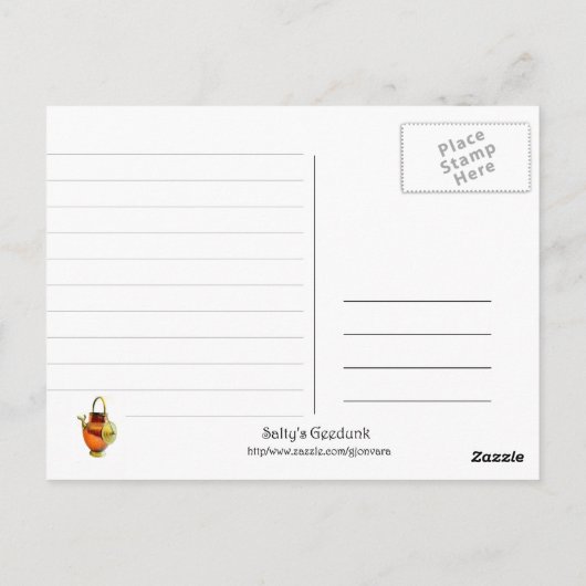 Carte Postale Mosquée Bleue - Istanbul (Dos)