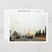 Carte Postale Mosquée centrale d'Abuja (Devant / Derrière)