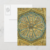 Carte Postale Mosquée de Cordoue Espagne. Mihrab coupola (Devant / Derrière)