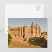 Carte Postale Mosquée de Djenné, un exemple classique de (Devant / Derrière)