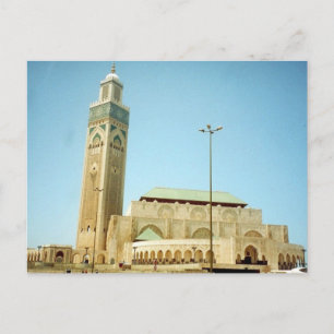 Carte Postale mosquée de hassan casablanca