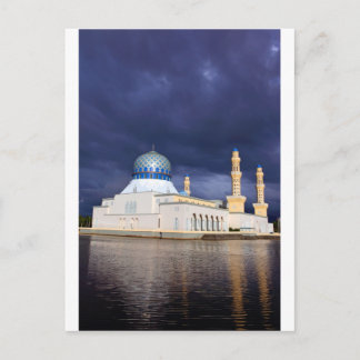 Carte Postale Mosquée de la ville à Kota Kinabalu Malaisie