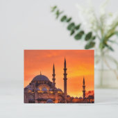 Carte Postale Mosquée de Suleymaniye (Debout devant)