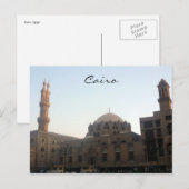 Carte Postale mosquée du caire (Devant / Derrière)