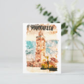 Carte Postale Mosquée Marrakech Maroc Koutoubia (Debout devant)