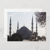 Carte Postale Mosquée Minarets et plus (Devant / Derrière)