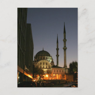 Carte Postale Mosquée musulmane à Istanbul, Turquie