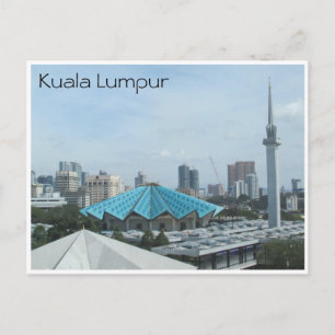 Carte Postale mosquée nationale kl