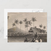 Carte Postale Mosquée, Sooloo, Philippines (Devant / Derrière)