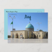 Carte Postale Mosquée Uzair en Irak (Devant / Derrière)