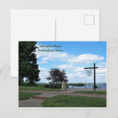 Carte Postale Mosquito Park, Burlington, Iowa (Devant / Derrière)