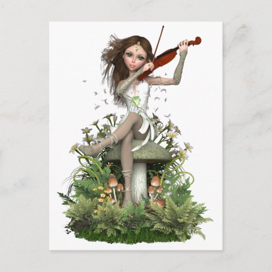 Carte Postale Moss Agate Fairy ~ Melody (Devant)