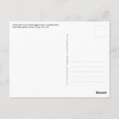 Carte Postale Moss sur Rocks Boulders dans le comté de Mercer WV (Dos)