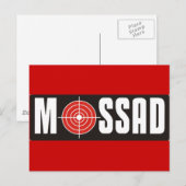 Carte Postale Mossad (Devant / Derrière)