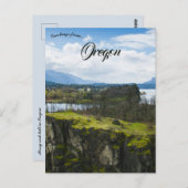 Carte Postale Mossy Rock Hill en Oregon (Devant / Derrière)