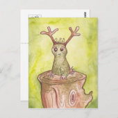 Carte Postale Mossy the Forest Spirit (Devant / Derrière)