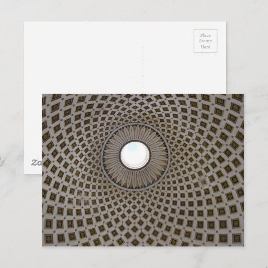 Carte Postale Mosta Dome (Devant / Derrière)