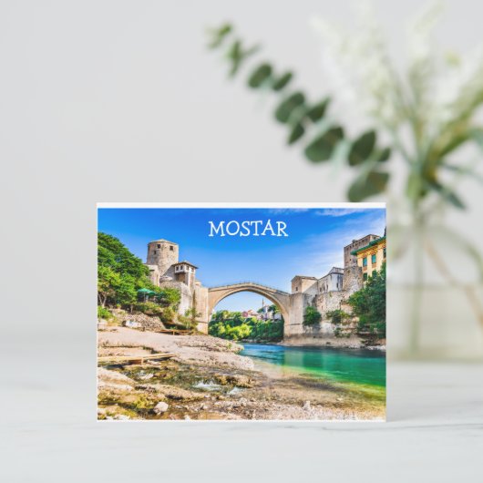 Carte Postale Mostar (Debout devant)