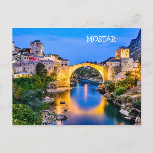 Carte Postale Mostar (Devant)
