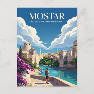 Carte Postale Mostar Bosnie-Herzégovine