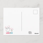 Carte Postale Mostropi│Love is in the air (Dos)