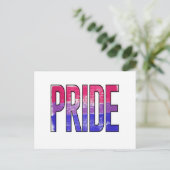 Carte Postale Mot Bisexuel Fier (Debout devant)