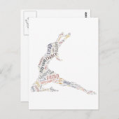 Carte Postale Mot de danse Cloud (Devant / Derrière)