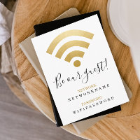 Mot de passe Wifi et réseau personnalisé