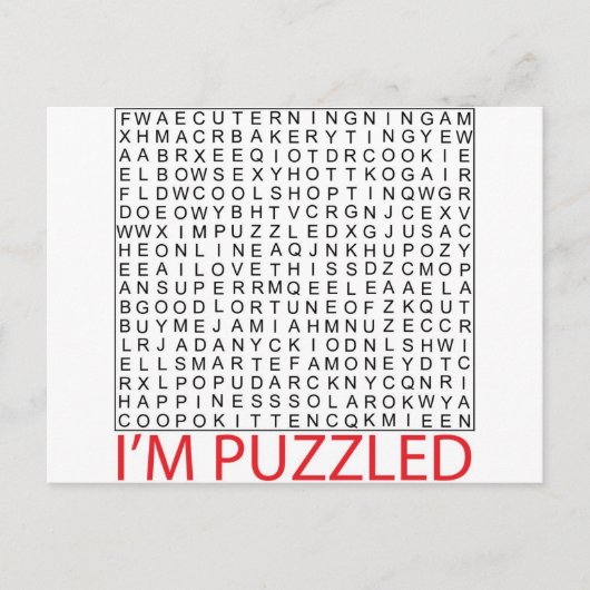 Carte Postale mot de recherche puzzle02 (Devant)