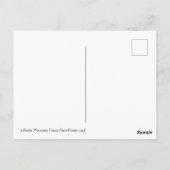 Carte Postale Mot pour les écrivains (Dos)