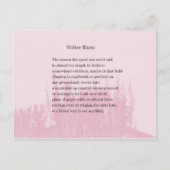 Carte Postale Mot pour les écrivains (Devant)