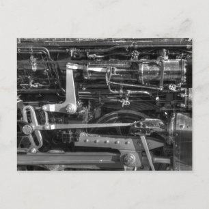 Carte Postale Moteur à vapeur