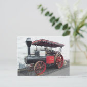 Carte Postale Moteur à vapeur (Debout devant)