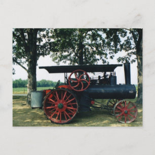 Carte Postale moteur à vapeur