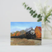 Carte Postale Moteur à vapeur (Debout devant)