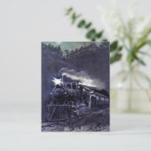 Carte Postale Moteur à vapeur magique Train victorien (Debout devant)