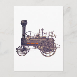 Carte Postale Moteur à vapeur Steampunk Rebel